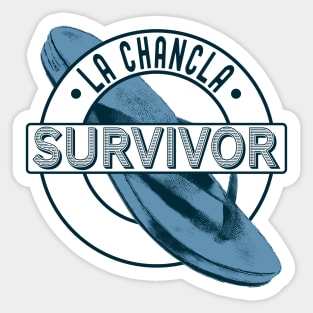 La Chancla Survivor Sticker